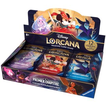 photo Disney Lorcana – Booster Box – Kapitel 1 – FR (2. Druck)