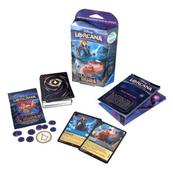 Disney Lorcana – Starter Deck – Kapitel 4 – Ursula Returns – FR Stahl und Saphir