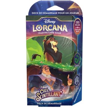 Disney Lorcana – Starter Deck – Kapitel 5 – Glitzernder Himmel – Scar und Kronk – DE