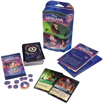 Disney Lorcana – Starter Deck – Kapitel 5 – Glitzernder Himmel – Scar und Kronk – DE