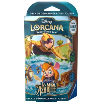 Disney Lorcana – Starter Deck – Kapitel 6 – Das Azuritmeer – Go Go Tomago et Gadget – FR