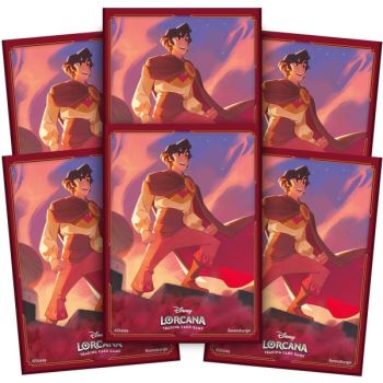 Disney Lorcana - Kartenhüllen - Hüllen - Glitzernder Himmel - Aladdin - Versiegelt (65)