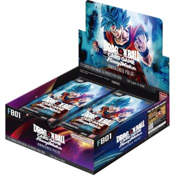 Box mit 24 Boostern – Awakening Pulse – FB01 – Dragon Ball Super CG Fusion World – DE