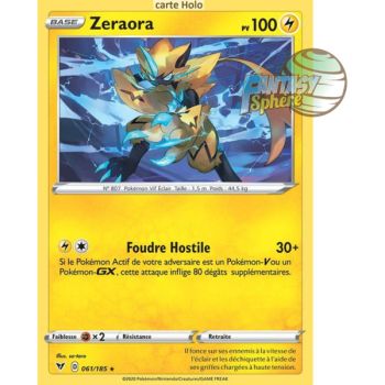 Item Zeraora – Holo Rare 61/185 – Schwert und Schild 4 Strahlungsspannung