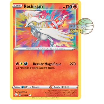 photo Reshiram – Amazing Rare 17/72 – Schwert und Schild 4,5 Radiant Destiny