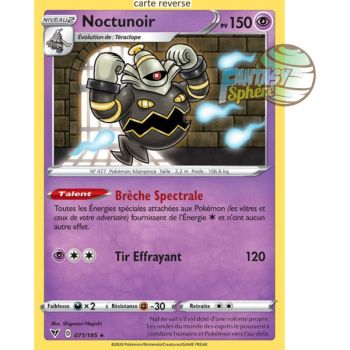 Item Noctunoir – Rückseite 71/185 – Schwert und Schild 4 Strahlungsspannung