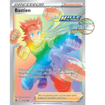 Bastien – Secret Rare 212/198 – Schwert und Schild 6 Reign of Ice
