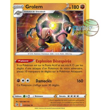 Item Golem – Selten 137/264 – Schwert und Schild 8 Fusionsfaust