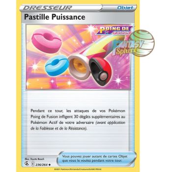 Item Power Pastille - Ungewöhnlich 236/264 - Schwert und Schild 8 Fusion Fist