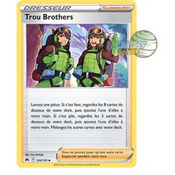 Item Trou Brothers – Reverse 126/159 – Schwert und Schild 12,5 Zenith Supreme