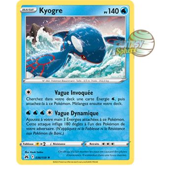 Item Kyogre – Holo Rare 36/159 – Schwert und Schild 12,5 Zenith Supreme