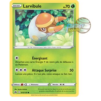 Item Larvibule – Rückseite 15/159 – Schwert und Schild 12,5 Zenith Supreme