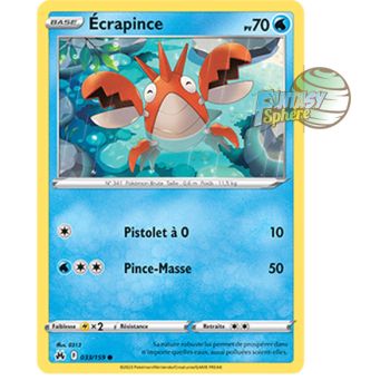 Item Écrapince - Rückseite 33/159 - Schwert und Schild 12.5 Zenith Supreme