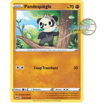 Item Pandespiègle – Rückseite 72/159 – Schwert und Schild 12.5 Zenith Supreme