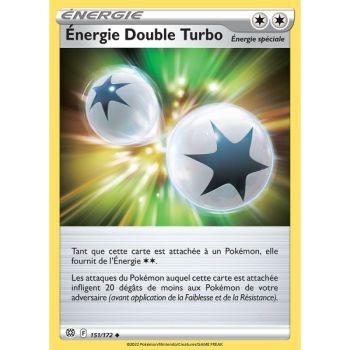 photo Doppelte Turbo-Energie – Reverse 151/172 – Schwert und Schild 9 funkelnde Sterne