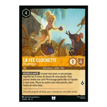 Item Tinker Bell, die großzügige Fee – 12/204 – FAB – Fabelhaft – Brillant – Premium – Französisch