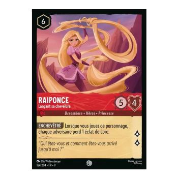 photo Rapunzel wirft ihr Haar zurück – 124/204 – FAB – Fabelhaft – Brillant – Premium – Französisch