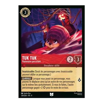 Item Tuk Tuk, Impactful Partner – 129/204 – FAB – Fabelhaft – Brillant – Premium – Französisch