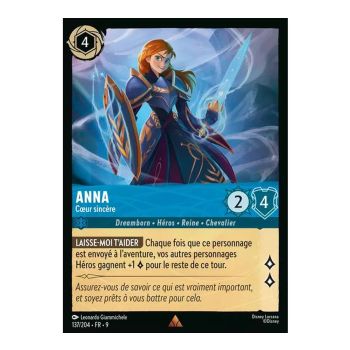 Item Anna, Sincere Heart – 137/204 – FAB – Fabelhaft – Brillant – Premium – Französisch