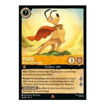 Item Pluto, der entschlossene Beschützer – 14/204 – FAB – Fabelhaft – Selten – Französisch
