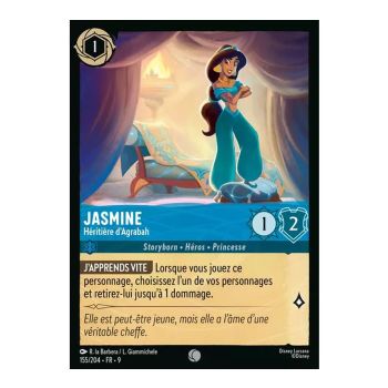 Item Jasmin, Erbin von Agrabah - 155/204 - FAB - Fabelhaft - Gewöhnlich - Französisch
