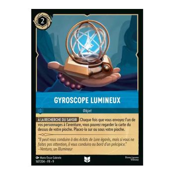 Item Beleuchtetes Gyroskop – 167/204 – FAB – Fabelhaft – Ungewöhnlich – Französisch