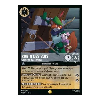 Item Robin Hood, Champion von Sherwood – 177/204 – FAB – Fabelhaft – Brillant – Premium – Französisch