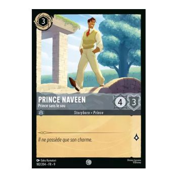 Item Prinz Naveen, der mittellose Prinz – 182/204 – FAB – Fabelhaft – Brillant – Premium – Französisch