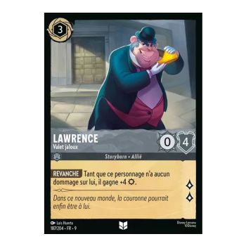 Item Lawrence, Jealous Valet – 187/204 – FAB – Fabelhaft – Brillant – Premium – Französisch