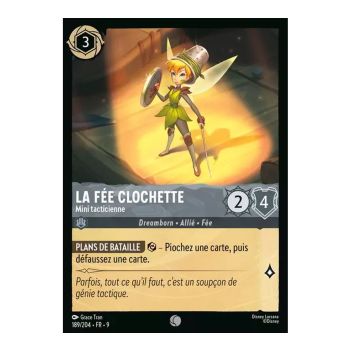 Item Tinker Bell, Mini-Taktikerin – 189/204 – FAB – Fabelhaft – Brillant – Premium – Französisch