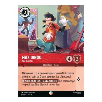 Item Max Dingo, Rockin' Teenager - 214/204 - FAB - Fabelhaft - Episch - Französisch