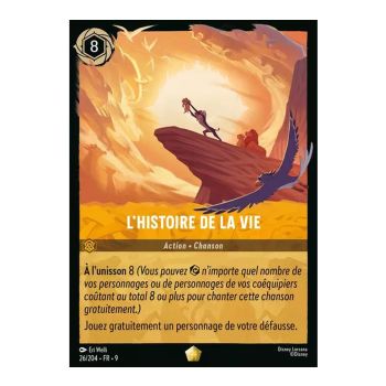 Item Die Geschichte des Lebens – 26/204 – FAB – Fabelhaft – Legendär – Französisch