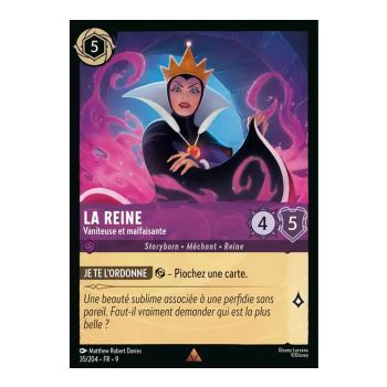 Item Die Königin, eitel und bösartig - 35/204 - FAB - Fabelhaft - Selten - Französisch