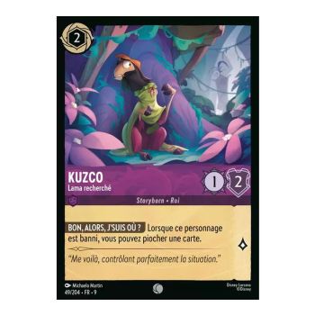 Item Kuzco, Gesucht: Lama - 49/204 - FAB - Fabelhaft - Brillant - Premium - Französisch