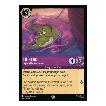 Item Tic-Tac, Unermüdlicher Verfolger – 50/204 – FAB – Fabelhaft – Gewöhnlich – Französisch