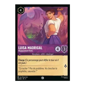 Item Luisa Madrigal, Magisch Stark - 58/204 - FAB - Fabelhaft - Gewöhnlich - Französisch