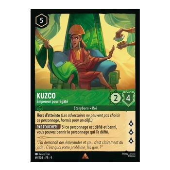 Kuzco, der verwöhnte Kaiser – 69/204 – FAB – Fabelhaft – Selten – Französisch