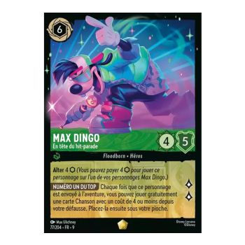 Item Max Dingo, Top of the charts - 77/204 - FAB - Fabelhaft - Legendär - Französisch