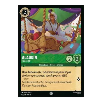 Item Aladdin, Prinz Ali - 92/204 - FAB - Fabelhaft - Gewöhnlich - Französisch