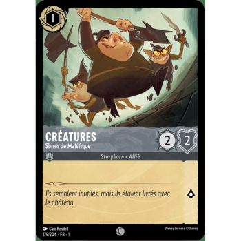 Item Creatures, Minions of Maleficent – 179/204 – FC – Erstes Kapitel – Brillant – Premium – Französisch