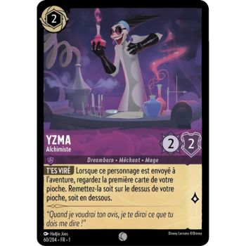 Item Yzma, Alchemist – 60/204 – FC – Erstes Kapitel – Brillant – Premium – Französisch