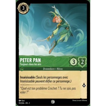 Item Peter Pan, Still in the Air – 91/204 – FC – Erstes Kapitel – Brillante – Premium – Französisch