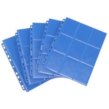 Gamegenic: 50 Seiten, 18 Seitentaschen, blau