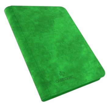Gamegenic: Zip-Album – 8 Taschen, Grün – 160 Steckplätze