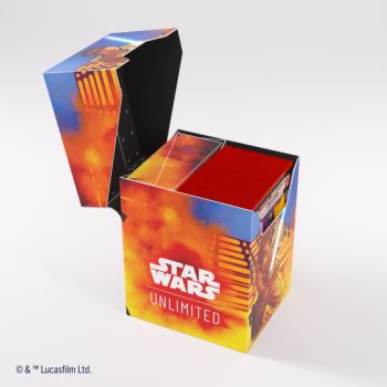 Gamegenic - Deck Box - Deck Pod - Star Wars: Unlimited - Weiß / Schwarz