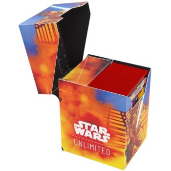 Gamegenic - Deck Box - Deck Pod - Star Wars: Unlimited - Weiß / Schwarz