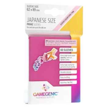 copy of Gamegenic : 50 Prime Sleeves 66x91 Standard
