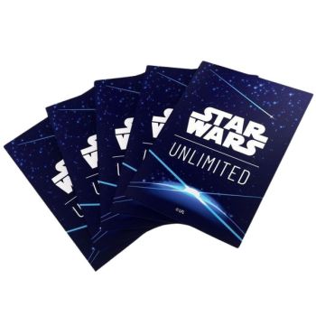 Gamegenic – Kartenhüllen – Standard – Doppelhüllen-Paket – Star Wars: Unlimited – Space Blue – FR