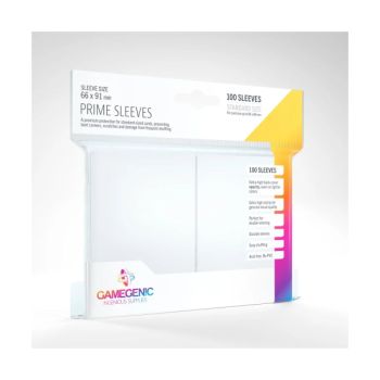 photo Gamegenic – Kartenhüllen – Standardgröße – Prime Sleeves Weiß