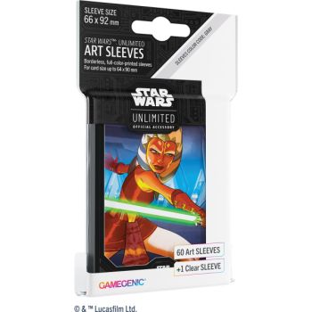 Gamegenic – Kartenhüllen – Standard – Star Wars: Unlimited – Ashoka Tano (60)